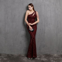 Load image into Gallery viewer, Party Formal Cocktail Dress Fairy Dream Socialite Gathering Party Evening Dress Sexy Long Slimming Toast Dress Bride