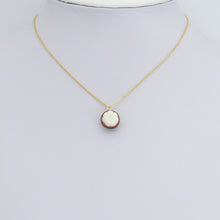 Load image into Gallery viewer, Enamel Gold Half Mangosteen Charm Pendant,Sku#LK1242