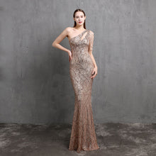 Load image into Gallery viewer, Party Formal Cocktail Dress Fairy Dream Socialite Gathering Party Evening Dress Sexy Long Slimming Toast Dress Bride