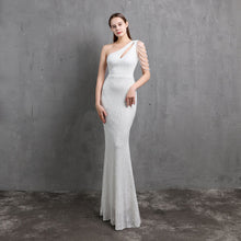 Load image into Gallery viewer, Party Formal Cocktail Dress Fairy Dream Socialite Gathering Party Evening Dress Sexy Long Slimming Toast Dress Bride