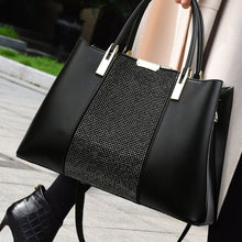 Load image into Gallery viewer, Women's Premium PU Leather Shoulder Crossbody Bag - High Capacity Multi-Compartment Handbag