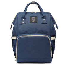 Load image into Gallery viewer, Maternity Diaper Backpack - Large Capacity Waterproof Oxford Nappy Bag with Anti-Theft Pocket &amp; Stroller Straps