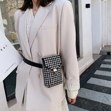 Load image into Gallery viewer, Diamond Encrusted Mini Phone Crossbody Bag - Vintage PU Leather Shoulder Bag for Women