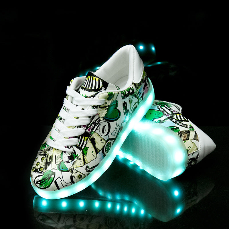Unisex Fluorescent Lace-Up Sneakers | Breathable Candy Color Sports Shoes