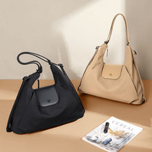 Load image into Gallery viewer, Women's Urban Minimalist Tote Bag - Stylish Fabric Shoulder Bag with Three Straps