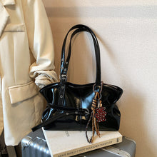 Load image into Gallery viewer, Oil-Waxed PU Leather Bucket Bag
