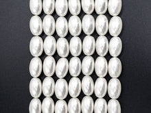 Load image into Gallery viewer, White MOP Rice Shape Beads, Sku#T64
