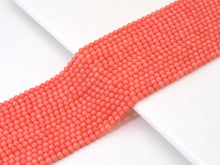 Load image into Gallery viewer, Pink Coral Round Smooth Beads, Sku#U1483