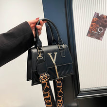 Load image into Gallery viewer, Women's Tassel Crossbody Bag - Structured PU Leather Shoulder Bag with Phone Pocket