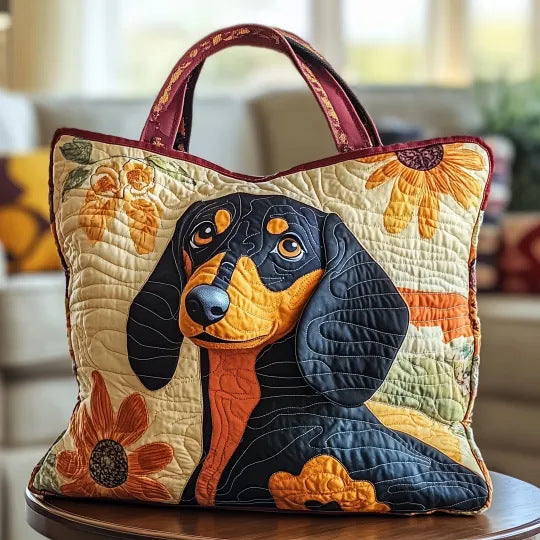 Women's Trendy Printed Tote & Shoulder Bag - Canvas Lined Oxford Cloth