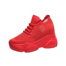 Load image into Gallery viewer, Women's Canvas Low-Top Sneakers | Casual Round-Toe White Shoes