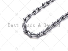 Load image into Gallery viewer, 6x10mm Enamel Pop Chain, Colored Metal Necklace Chain, Retro