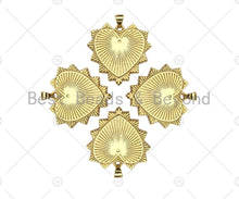 Load image into Gallery viewer, 18K Real Gold Plated Heart Pendant/Charm, SKU#LK295