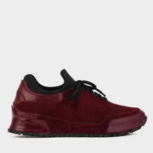 Load image into Gallery viewer, The Hudson Burgundy Suede Men Sneaker