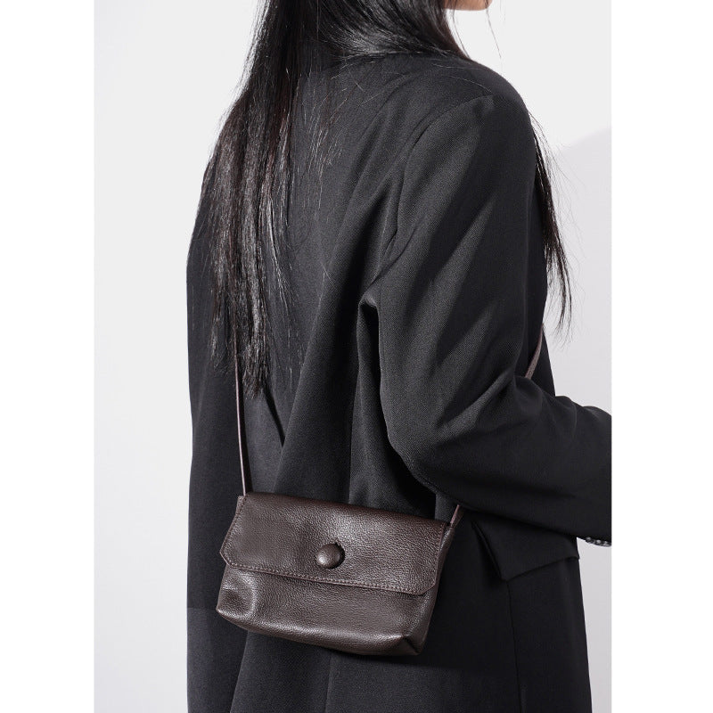 Women's Genuine Leather Tote Bag – Shoulder & Crossbody Convertible Handbag