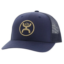 Load image into Gallery viewer, HOOey "O Classic" (Navy/Mustard) - Trucker Cap