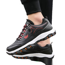 Load image into Gallery viewer, Men's Color-Block Hiking Shoes – Lightweight Outdoor Trail Sneakers