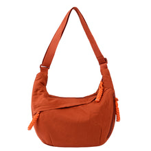 Load image into Gallery viewer, Women's High-Capacity Nylon Crossbody Bag - Lightweight Everyday Shoulder Bag