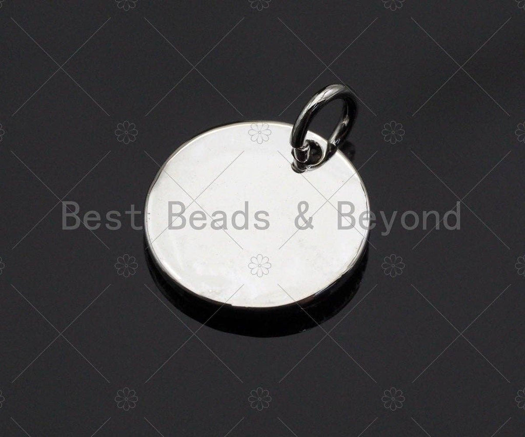 Cresent Moon Star Coin charm, sku#L297