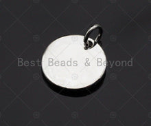 Load image into Gallery viewer, Cresent Moon Star Coin charm, sku#L297