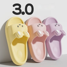 Load image into Gallery viewer, Women's Non-Slip Indoor Slippers - Soft Cushioned EVA Bathroom Slippers with Cute Rabbit Design