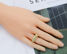 Load image into Gallery viewer, CZ Rectangle Clip Ring, Sku#X344