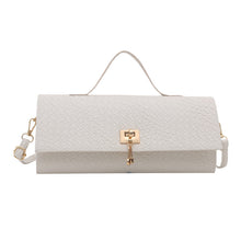 Load image into Gallery viewer, Women's Minimalist Crossbody Bag – Solid Color Woven Fabric Shoulder Bag