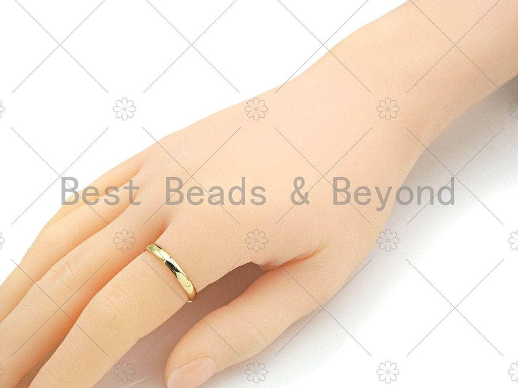 Silver Simple Band Ring, Sku#X187