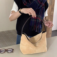 Load image into Gallery viewer, Retro Suede Women's Handbag – Korean Niche Design Shoulder &amp; Underarm Bag