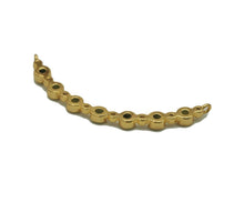 Load image into Gallery viewer, Colorful Stone Smiley Connector Charm, Sku#LK657