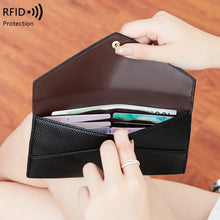 Load image into Gallery viewer, RFID Anti-Theft Women's Wallet - Waterproof Lightweight PU Leather Wallet