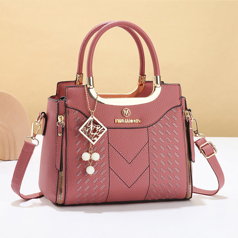 Embroidered Thread Women's Crossbody Bag