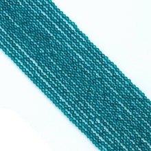 Load image into Gallery viewer, 3mm Blue Crystal Round Faceted Beads, Sku#U1864