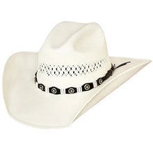 Load image into Gallery viewer, Bullhide Justin Moore Small Town USA - (100X) Straw Cowboy Hat