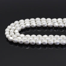 Load image into Gallery viewer, 12x15mm White MOP Drum Shape Beads, Sku#T160