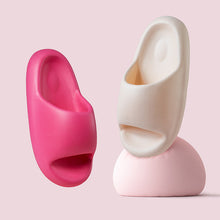 Load image into Gallery viewer, Unisex Thick-Bottom EVA Slide Slippers | Candy Color Cushioned Platform Sandals