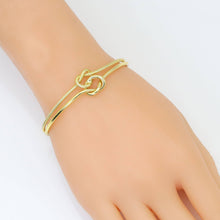 Load image into Gallery viewer, Double Knot Cuff Bracelet, Sku#A282