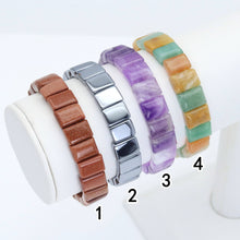 Load image into Gallery viewer, 8x12mm Rectangle Stretchy Bracelet, Sku#U1991