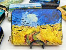 Load image into Gallery viewer, Van Gogh Art Cardholder Wallet | Anti-Magnetic Multi-Card Holder | Foldable PU Leather Card Case