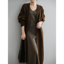 Load image into Gallery viewer, Womens Casual Long-sleeve Solid-color Sweater Cardigan