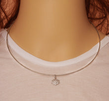 Load image into Gallery viewer, Gold Silver Choker Necklace, Sku#B230