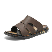 Load image into Gallery viewer, Handmade Microfiber Leather Slip-On Loafers for Men