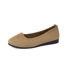Load image into Gallery viewer, Women's Round Toe Flats | Breathable Knit Mesh Slip-On Shoes | Lightweight Comfort Flats