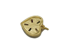 Load image into Gallery viewer, Large Trapezoid Colorful CZ Heart Charm, Sku#F1491
