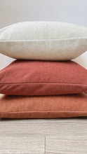 Load image into Gallery viewer, Cream Sherpa Lumbar Pillow Cover