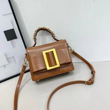 Load image into Gallery viewer, Women's Patent Leather Crossbody Bag - Sleek Compact Shoulder Bag with Adjustable Strap