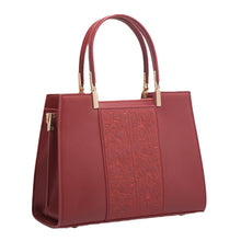 Load image into Gallery viewer, Embroidered Red Handbag – Traditional Chinese Art Style Women's Shoulder Bag