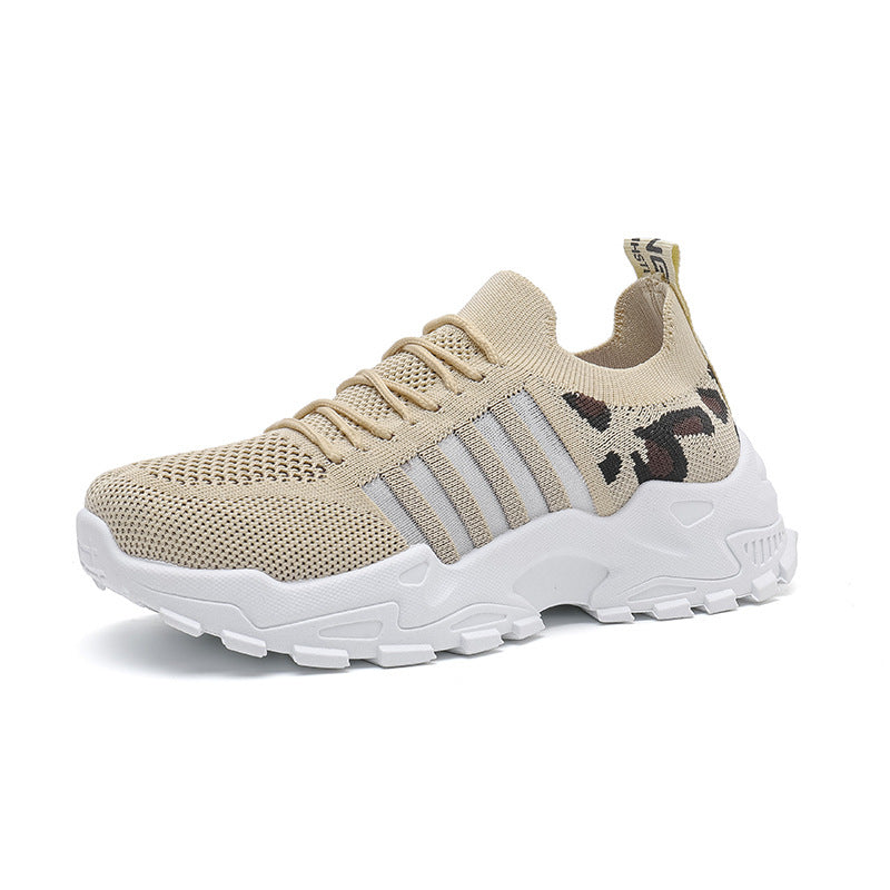 Women's Breathable Mesh Sports Sneakers - Lightweight Non-Slip Running Shoes