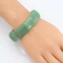 Load image into Gallery viewer, 20x22mm Bamboo Shape Stretchy Bracelet, Sku#U1985