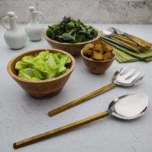 Load image into Gallery viewer, PLATEAU SALAD SERVING 2 PC. SET